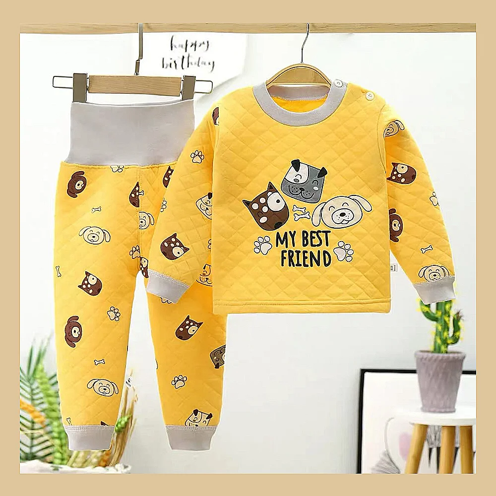 جلی گەرم و داپۆشراو بیجامەی کەمەر لاستیک