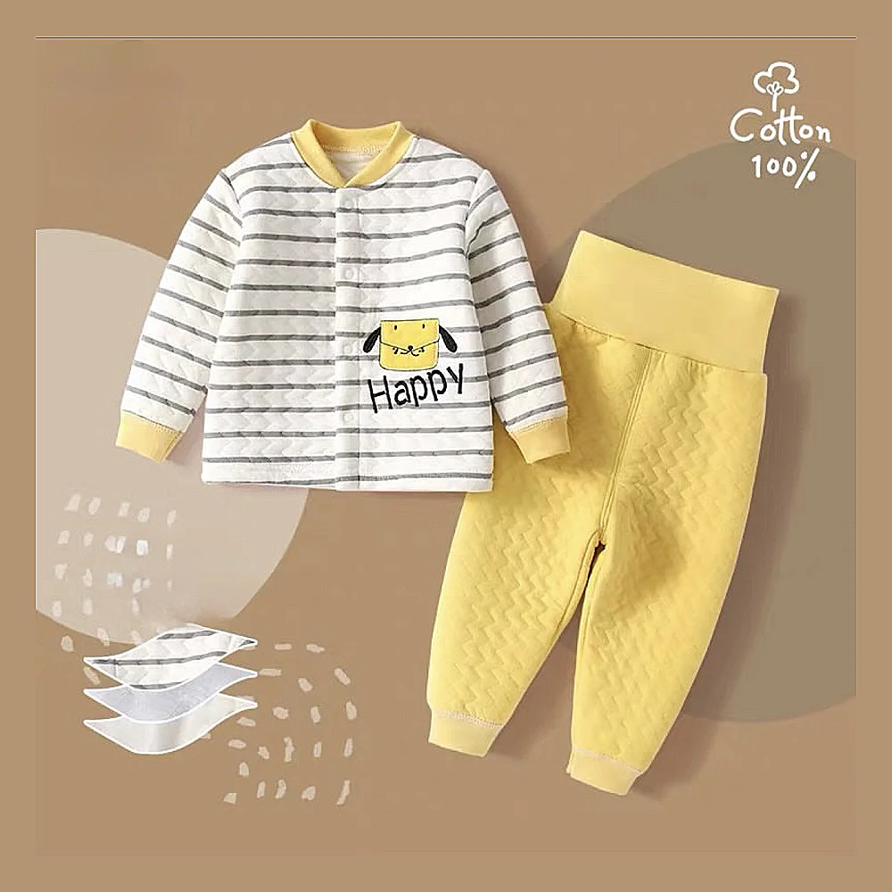 جلی گەرم و داپۆشراو بیجامەی کەمەر لاستیک